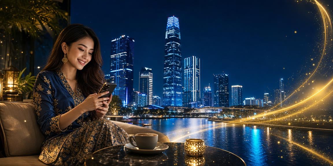 Pengguna Malaysia mendaftar akaun dg52 melalui telefon di Kuala Lumpur